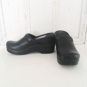 Dansko Leather Clog